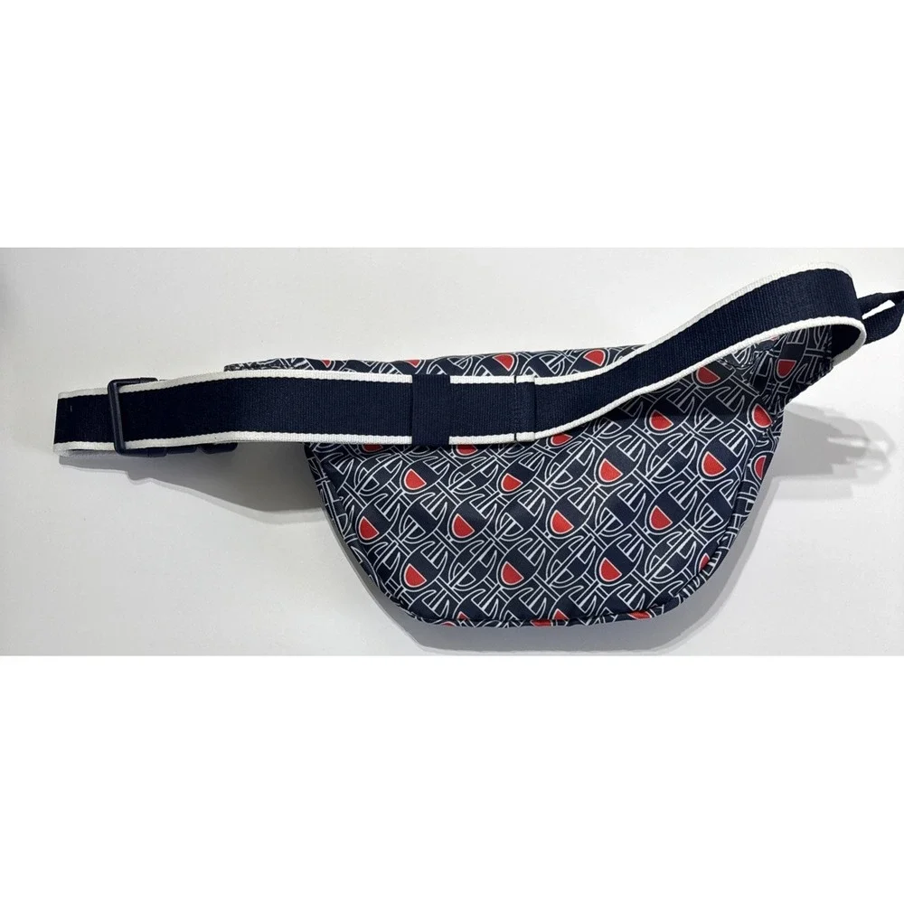 Champion Fanny Pack Waist Bag Zippered Storage Crossbody Red White Blue‎